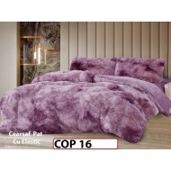 Lenjerie Cocolino Fluffy Pufoasa Cearsaf cu Elastic din 4 piese - COP16