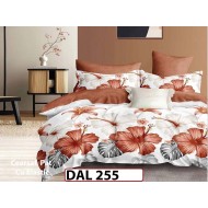 Lenjerie din finet cu 6 piese si cearceaf cu Elastic - DAL255