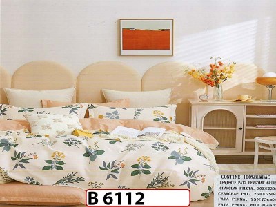 Lenjerie din bumbac 100% 6 piese - B 6112 Lenjerie din bumbac 100% 6 piese - B 6112