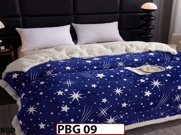 Patura Pufoasa Cocolino cu Blanita pentru pat dublu PBG09