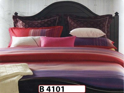 Lenjerie din bumbac 100% 4 piese CasaNewConcept - B4101 Lenjerie din bumbac 100% 4 piese CasaNewConcept - B4101