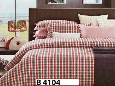 Lenjerie din bumbac 100% 4 piese CasaNewConcept - B4104 Lenjerie din bumbac 100% 4 piese CasaNewConcept - B4104