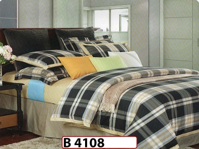 Lenjerie din bumbac 100% 4 piese CasaNewConcept - B4108 Lenjerie din bumbac 100% 4 piese CasaNewConcept - B4108