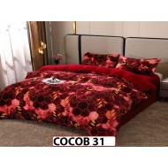 Lenjerie De Pat Cocolino de 2 Persoane cu 4 piese - COCOB31