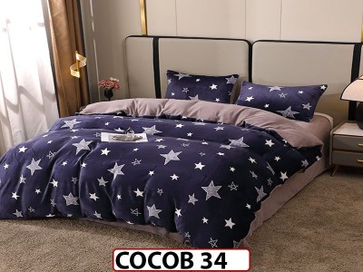 Lenjerie De Pat Cocolino de 2 Persoane cu 4 piese - COCOB34 Lenjerie De Pat Cocolino de 2 Persoane cu 4 piese - COCOB34