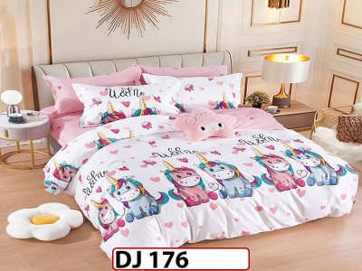 Lenjerie din finet 4 piese o persoana Cod - DJ176 Lenjerie din finet 4 piese o persoana Cod - DJ176