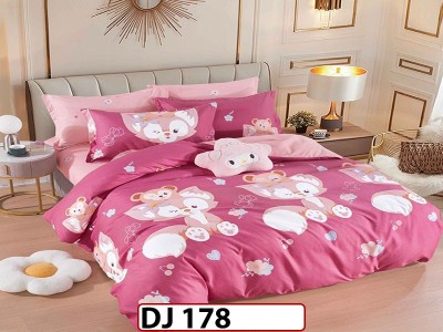 Lenjerie din finet 4 piese o persoana Cod - DJ178 Lenjerie din finet 4 piese o persoana Cod - DJ178