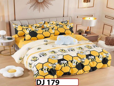 Lenjerie din finet 4 piese o persoana Cod - DJ179 Lenjerie din finet 4 piese o persoana Cod - DJ179