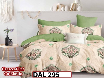 Lenjerie din finet cu 6 piese si cearceaf cu Elastic - DAL295 Lenjerie din finet cu 6 piese si cearceaf cu Elastic - DAL295