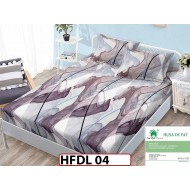 Husa de Pat din Finet + 2 Fete de Perne - Saltea 90x200  - HFDL04