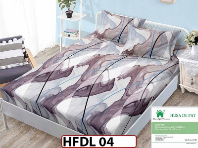 Husa de Pat din Finet + 2 Fete de Perne - Saltea 90x200  - HFDL04 Husa de Pat din Finet + 2 Fete de Perne - Saltea 90x200  - HFDL04