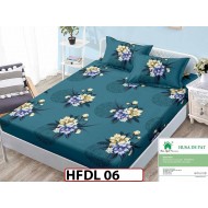 Husa de Pat din Finet + 2 Fete de Perne - Saltea 90x200  - HFDL06