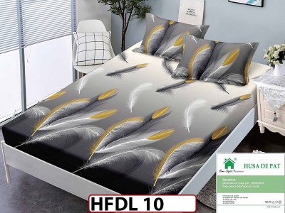 Husa de Pat din Finet + 2 Fete de Perne - Saltea 90x200  - HFDL10 Husa de Pat din Finet + 2 Fete de Perne - Saltea 90x200  - HFDL10