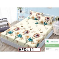 Husa de Pat din Finet + 2 Fete de Perne - Saltea 90x200  - HFDL11