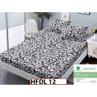Husa de Pat din Finet + 2 Fete de Perne - Saltea 90x200  - HFDL12