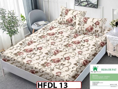 Husa de Pat din Finet + 2 Fete de Perne - Saltea 90x200  - HFDL13 Husa de Pat din Finet + 2 Fete de Perne - Saltea 90x200  - HFDL13