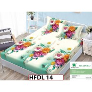 Husa de Pat din Finet + 2 Fete de Perne - Saltea 90x200  - HFDL14