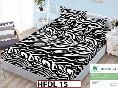 Husa de Pat din Finet + 2 Fete de Perne - Saltea 90x200  - HFDL15 Husa de Pat din Finet + 2 Fete de Perne - Saltea 90x200  - HFDL15