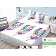 Husa de Pat din Finet + 2 Fete de Perne - Saltea 90x200- HFDL16