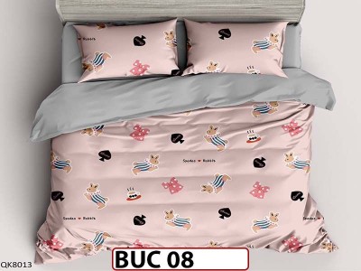 Lenjerie  pentru  1 persoana din bumbac 100% 4 piese -BUC08 Lenjerie  pentru  1 persoana din bumbac 100% 4 piese -BUC08