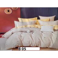 Lenjerie din bumbac 100% 4 piese CasaNewConcept - B05