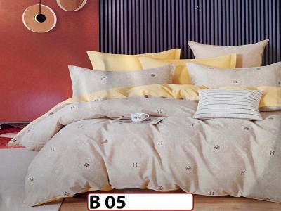 Lenjerie din bumbac 100% 4 piese CasaNewConcept - B05 Lenjerie din bumbac 100% 4 piese CasaNewConcept - B05