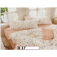 Lenjerie din bumbac 100% 4 piese CasaNewConcept - B37