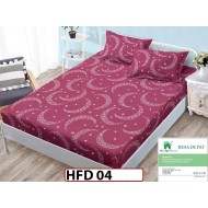 Husa de Pat din Finet + 2 Fete de Perne - Saltea 180x200 - Pat 2 Persoane - HFD04