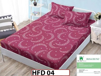 Husa de Pat din Finet + 2 Fete de Perne - Saltea 180x200 - Pat 2 Persoane - HFD04 Husa de Pat din Finet + 2 Fete de Perne - Saltea 180x200 - Pat 2 Persoane - HFD04