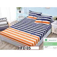 Husa de Pat din Finet + 2 Fete de Perne - Saltea 180x200 - Pat 2 Persoane - HFD05