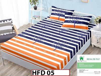 Husa de Pat din Finet + 2 Fete de Perne - Saltea 180x200 - Pat 2 Persoane - HFD05 Husa de Pat din Finet + 2 Fete de Perne - Saltea 180x200 - Pat 2 Persoane - HFD05