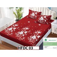 Husa de Pat din Finet + 2 Fete de Perne - Saltea 140x200 - Pat 2 Persoane -HFDC03