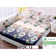 Husa de Pat din Finet + 2 Fete de Perne - Saltea 140x200 - Pat 2 Persoane -HFDC12