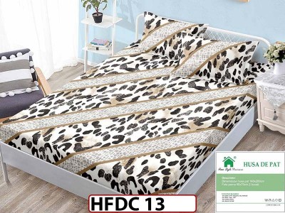 Husa de Pat din Finet + 2 Fete de Perne - Saltea 140x200 - Pat 2 Persoane -HFDC13 Husa de Pat din Finet + 2 Fete de Perne - Saltea 140x200 - Pat 2 Persoane -HFDC13
