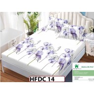 Husa de Pat din Finet + 2 Fete de Perne - Saltea 140x200 - Pat 2 Persoane -HFDC14