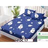 Husa de Pat din Finet + 2 Fete de Perne - Saltea 140x200 - Pat 2 Persoane -HFDC17