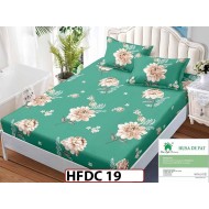 Husa de Pat din Finet + 2 Fete de Perne - Saltea 140x200 - Pat 2 Persoane -HFDC19