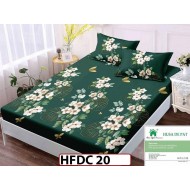 Husa de Pat din Finet + 2 Fete de Perne - Saltea 140x200 - Pat 2 Persoane -HFDC20