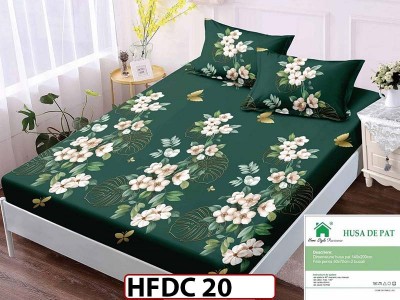 Husa de Pat din Finet + 2 Fete de Perne - Saltea 140x200 - Pat 2 Persoane -HFDC20 Husa de Pat din Finet + 2 Fete de Perne - Saltea 140x200 - Pat 2 Persoane -HFDC20