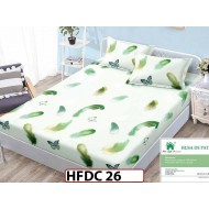 Husa de Pat din Finet + 2 Fete de Perne - Saltea 140x200 - Pat 2 Persoane -HFDC26