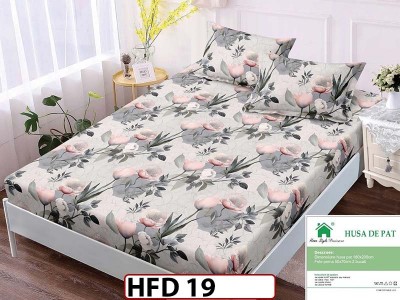 Husa de Pat din Finet + 2 Fete de Perne - Saltea 180x200 - Pat 2 Persoane - HFD19 Husa de Pat din Finet + 2 Fete de Perne - Saltea 180x200 - Pat 2 Persoane - HFD19