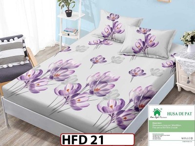 Husa de Pat din Finet + 2 Fete de Perne - Saltea 180x200 - Pat 2 Persoane - HFD21 Husa de Pat din Finet + 2 Fete de Perne - Saltea 180x200 - Pat 2 Persoane - HFD21