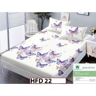Husa de Pat din Finet + 2 Fete de Perne - Saltea 180x200 - Pat 2 Persoane - HFD22