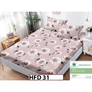 Husa de Pat din Finet + 2 Fete de Perne - Saltea 180x200 - Pat 2 Persoane - HFD31