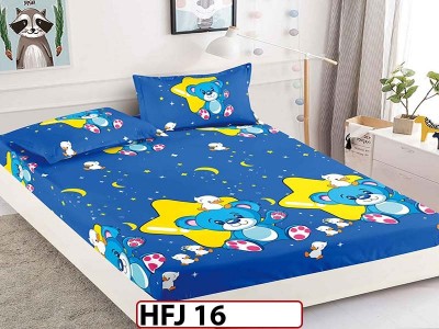 Husa de Pat din Finet + 2 Fete de Perne - Saltea 180x200 - Pat 2 Persoane - HFJ16 Husa de Pat din Finet + 2 Fete de Perne - Saltea 180x200 - Pat 2 Persoane - HFJ16