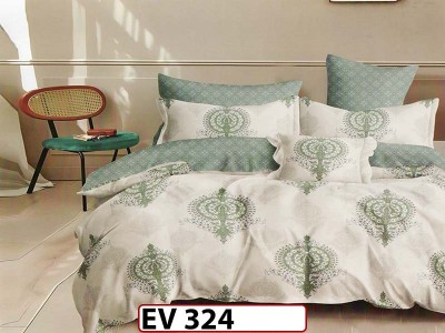 Lenjerie din bumbac Satinat 6 piese Casa New Concept - EV324 Lenjerie din bumbac Satinat 6 piese Casa New Concept - EV324