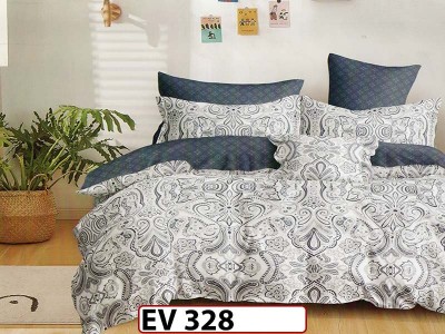 Lenjerie din bumbac Satinat 6 piese Casa New Concept - EV328 Lenjerie din bumbac Satinat 6 piese Casa New Concept - EV328