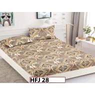 Husa de Pat din Finet + 2 Fete de Perne - Saltea 180x200 - Pat 2 Persoane - HFJ28