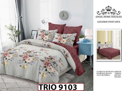 Lenjerie din finet  6 piese  - TRIO9103 Lenjerie din finet  6 piese  - TRIO9103