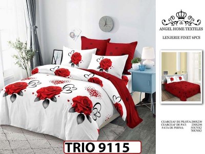 Lenjerie din finet  6 piese  - TRIO9115 Lenjerie din finet  6 piese  - TRIO9115